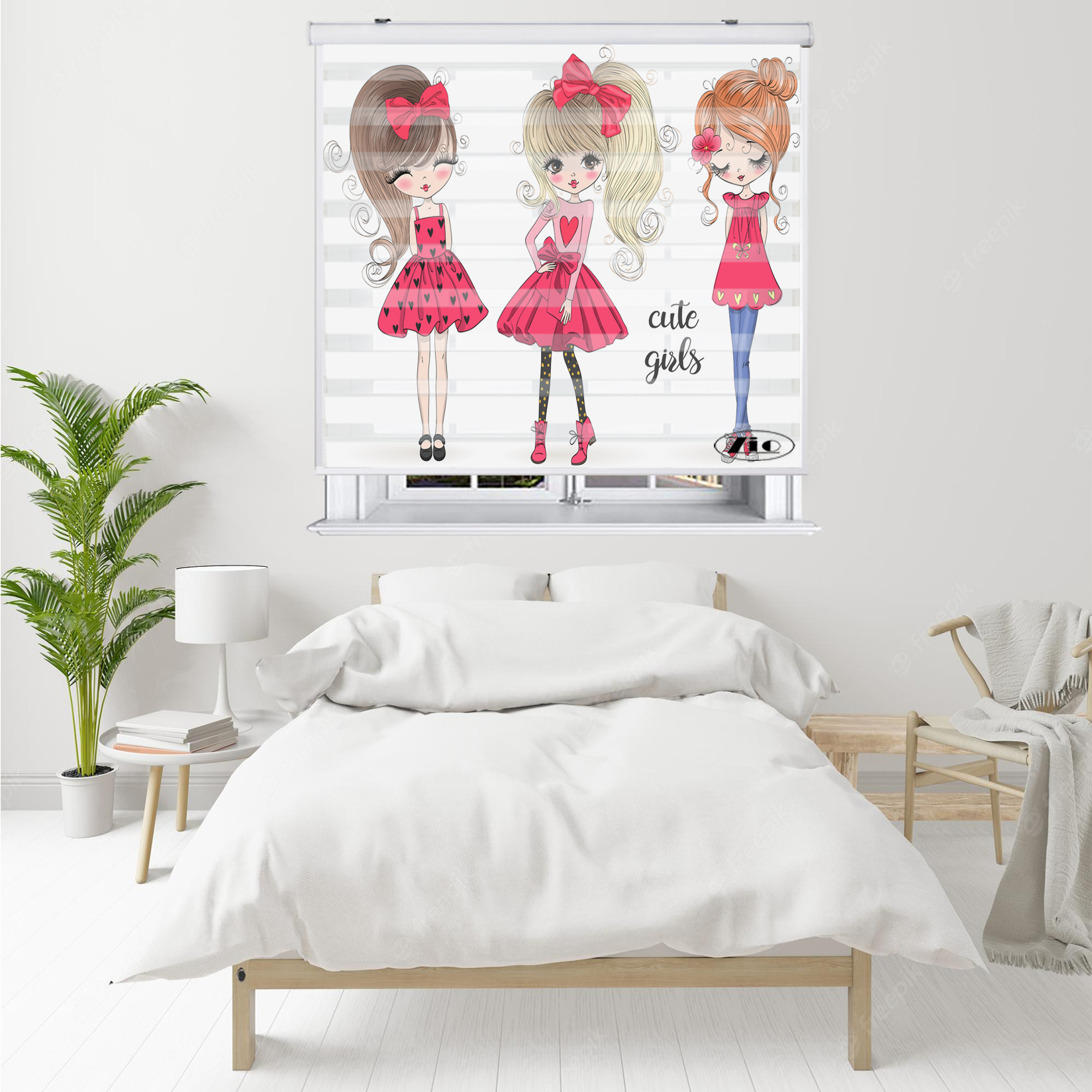 پرده زبرا زیو مدل K3028 سایز 150x200 سانتی متر
