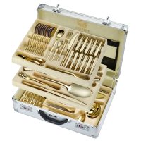 سرویس قاشق و چنگال 142 پارچه جی فی نی مدل G-368
