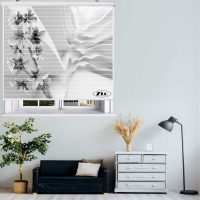 پرده زبرا زیو مدل سیلوئت 3D1235 سایز 150x150 سانتی متر
