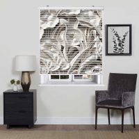 پرده زبرا زیو مدل سیلوئت 3D1380 سایز 150x150 سانتی متر