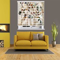 پرده زبرا زیو کد  3D1454 سایز 150X150 سانتی متر