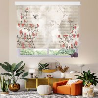 پرده زبرا زیو مدل 3D-1011 سایز 150x150 سانتی متر