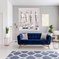 پرده زبرا زیو کد 3D1466 سایز 150x200 سانتی متر