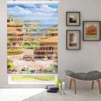 پرده زبرا زیو مدل L5078 سایز 100x280 سانتی متر