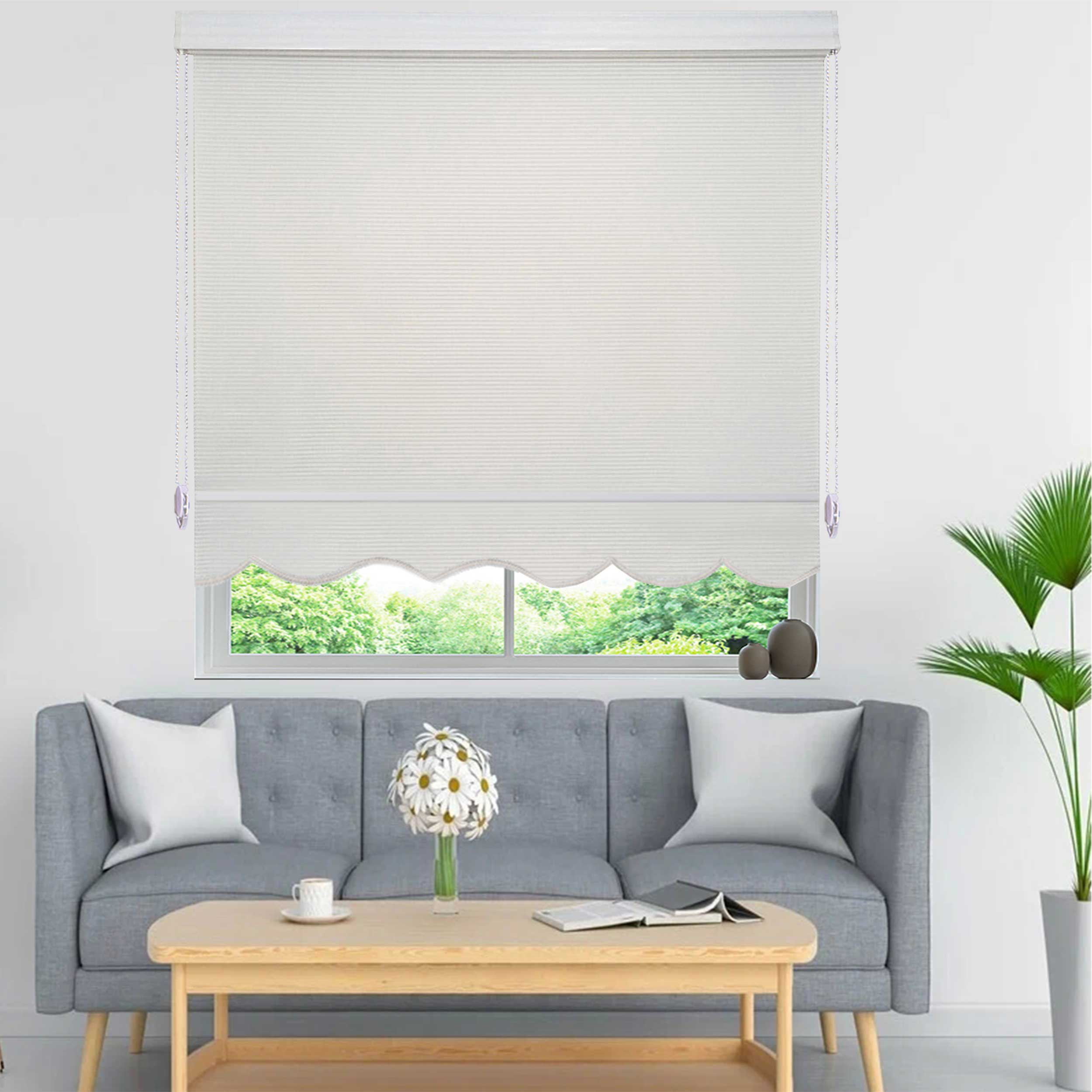 پرده زبرا شب و روز زیو کد 4072 سایز 150×130 سانتی متر