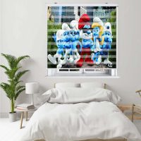 پرده زبرا زیو مدل K3060 سایز 150x200 سانتی متر