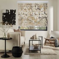 پرده زبرا زیو مدل 3D-1036 سایز 150x150 سانتی متر
