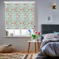 پرده زبرا زیو مدل F8001 سایز 150x150 سانتی متر