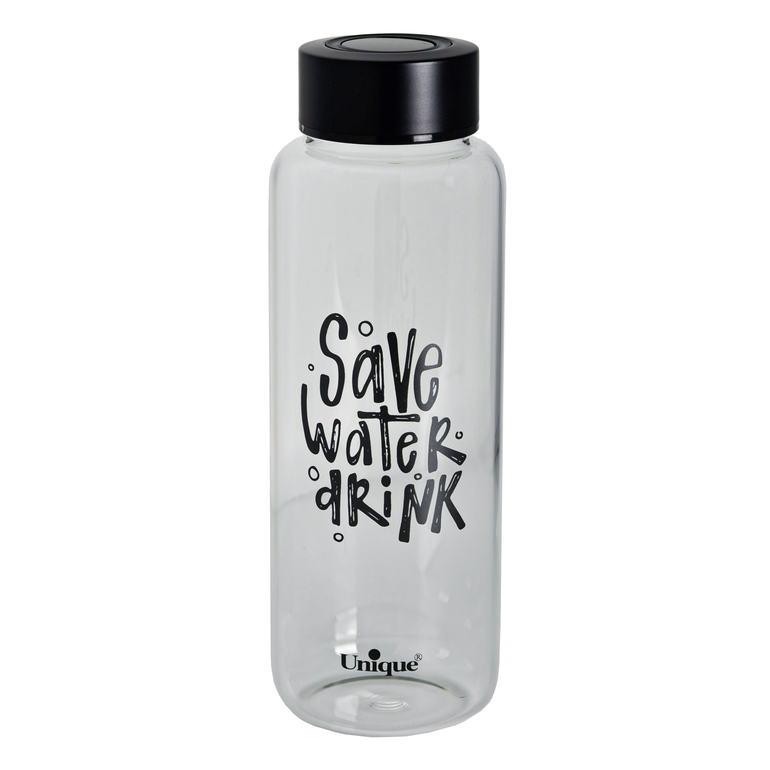 بطری یونیک طرح save water 2 کد 3064