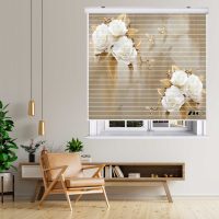 پرده زبرا زیو مدل 3D1055 سایز 150x150 سانتی متر