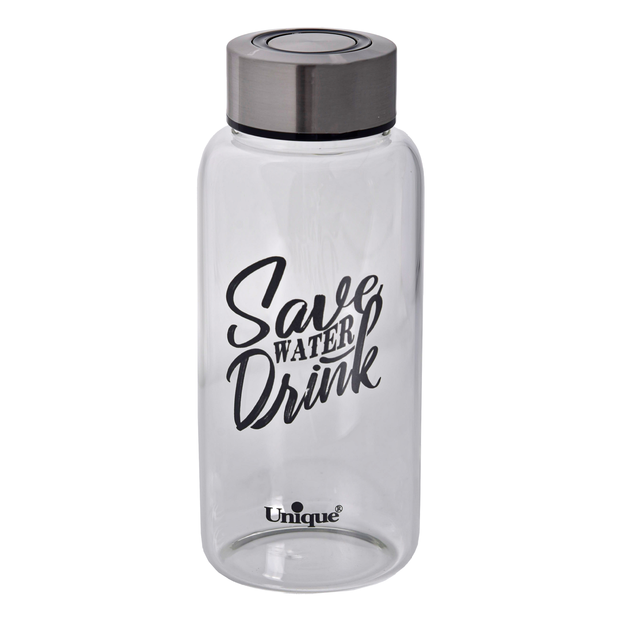 بطری یونیک طرح save water 2 کد 3054