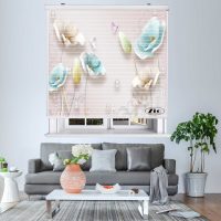 پرده زبرا زیو مدل 3D1057 سایز 150x150 سانتی متر