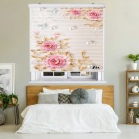 پرده زبرا زیو مدل سیلوئت 3D1216 سایز 150x150 سانتی متر