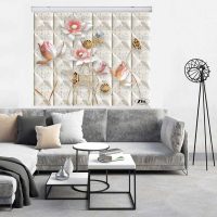 پرده زبرا زیو کد 3D1355 سایز 150x200 سانتی متر