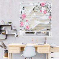 پرده زبرا زیو مدل سیلوئت 3D1471 سایز 150x150 سانتی متر