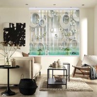 پرده زبرا زیو کد 3D1112 سایز 150x150 سانتی متر