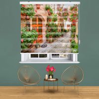 پرده زبرا زیو مدل L5045 سایز 150x200 سانتی متر