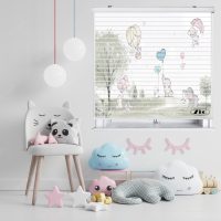 پرده زبرا زیو مدل K3094 سایز 150x150 سانتی متر