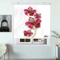 پرده زبرا زیو مدل 3D1083 سایز 150x150 سانتی متر