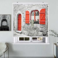 پرده زبرا زیو مدل سیلوئت L-5069 سایز 150x150 سانتی متر