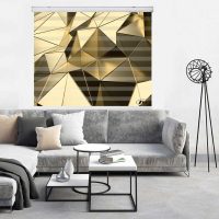 پرده زبرا زیو کد 3D1367 سایز 150x200 سانتی متر