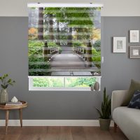پرده زبرا زیو مدل L5015 سایز 100x280 سانتی متر