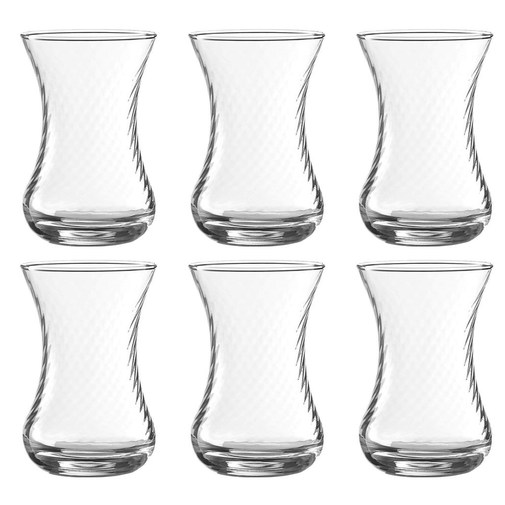 استکان پاشاباغچه مدل Ince Belli 42781 کد 9005 بسته 6 عددی