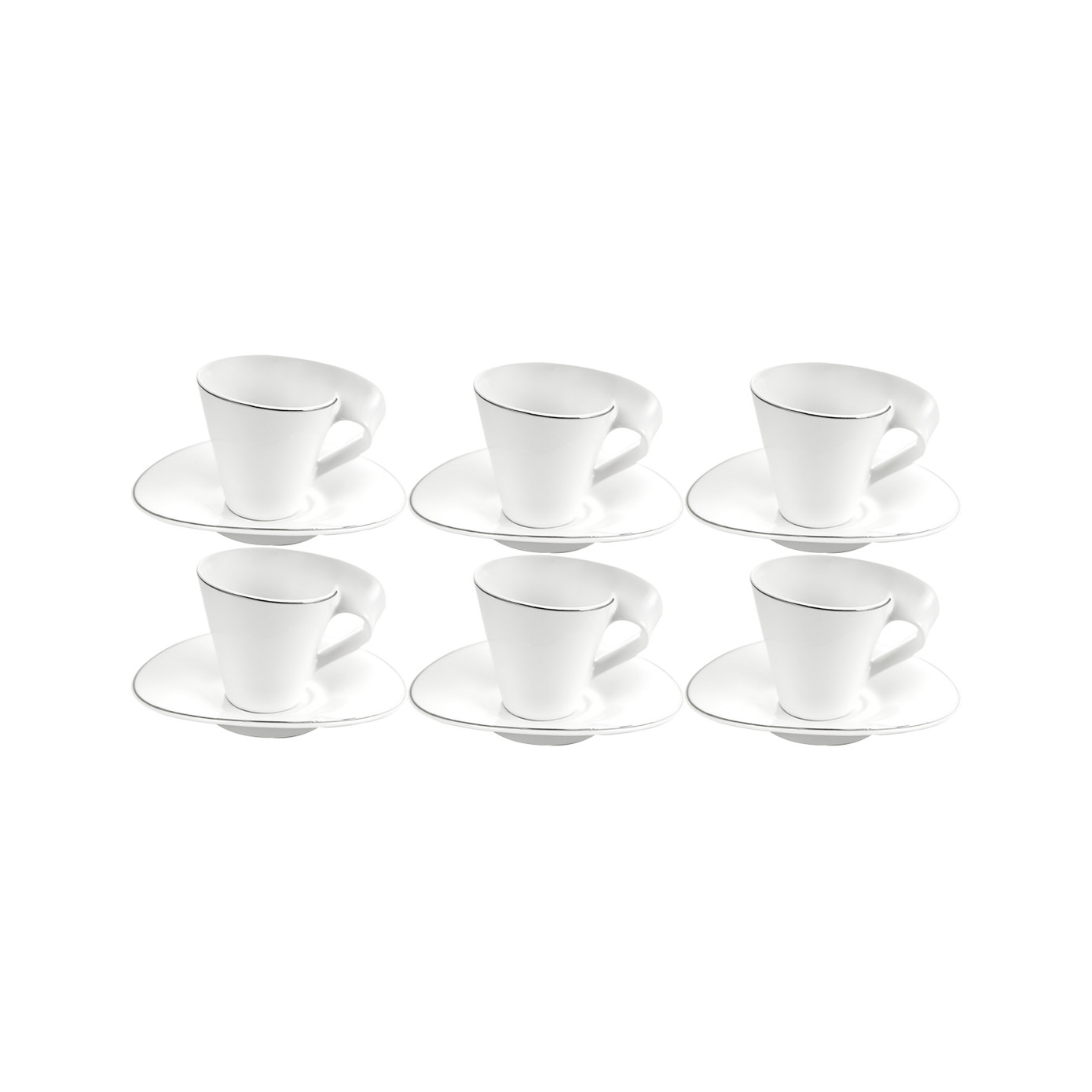 سرویس قهوه خوری 12 پارچه 6 نفره کاراجا مدل Spire
