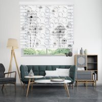 پرده زبرا زیو مدل 3D-1186 سایز 200x150 سانتی متر