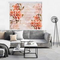 پرده زبرا زیو کد 3D1388 سایز 150x150 سانتی متر