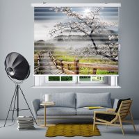 پرده زبرا زیو مدل L5058 سایز 100x150 سانتی متر