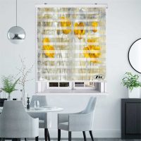 پرده زبرا زیو مدل P6011 سایز 150x200 سانتی متر