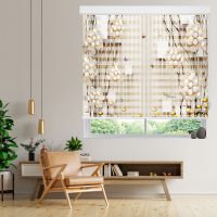 پرده زبرا زیو مدل 3D-1117 سایز 100x200 سانتی متر