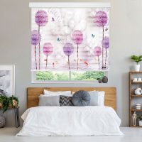 پرده زبرا زیو مدل 3D-1019 سایز 100x200 سانتی متر