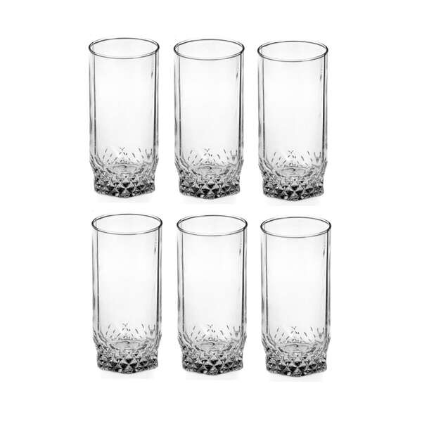 لیوان پاشاباغچه مدل valse کد 42942 بسته 6 عددی