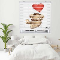 پرده زبرا زیو کد K3066 سایز 150X150 سانتی متر