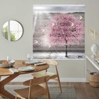 پرده زبرا زیو کد 3D1121 سایز 150x200 سانتی متر