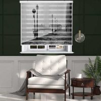 پرده زبرا زیو مدل P6038 سایز 150x200 سانتی متر