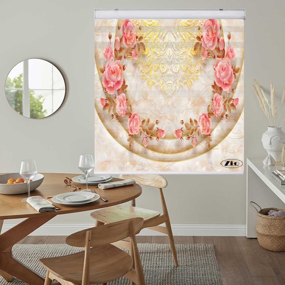 پرده زبرا زیو کد 3D1179 سایز 150x200 سانتی متر