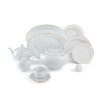 سرویس غذاخوری چینی 102 پارچه 12 نفر چینی زرین ایران مدل Zarin