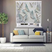 پرده زبرا زیو مدل سیلوئت 3D1462 سایز 150x150 سانتی متر