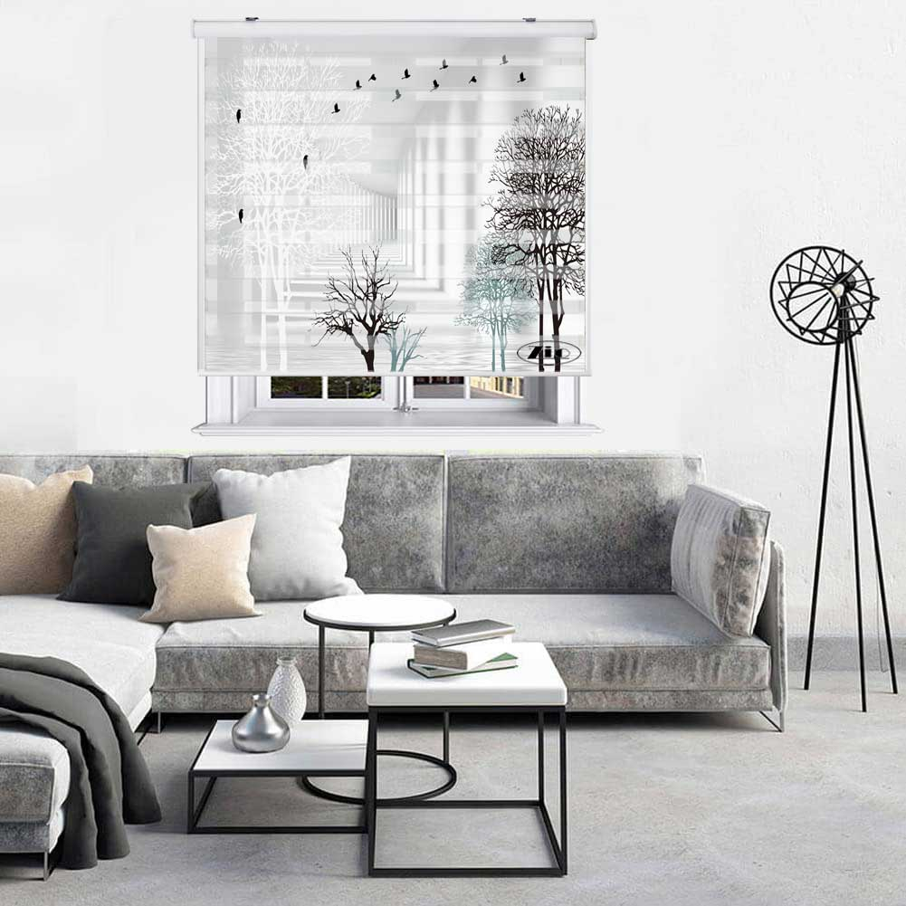 پرده زبرا زیو کد 3D1477 سایز 150x200 سانتی متر