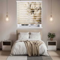 پرده زبرا زیو کد W4016 سایز 150X150 سانتی متر