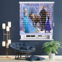 پرده زبرا زیو مدل K3122 سایز 150x150 سانتی متر