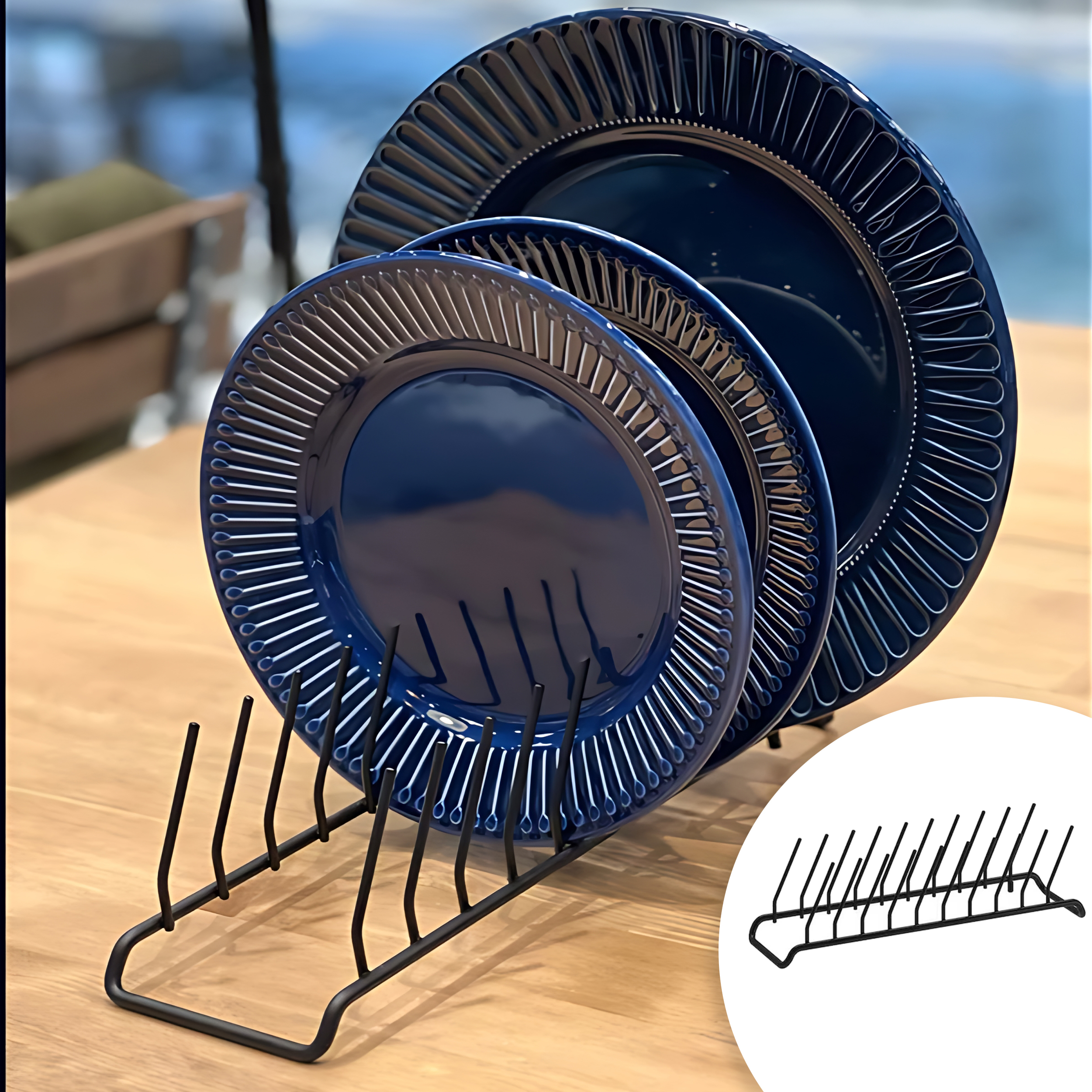 نگهدارنده بشقاب ایکیا مدل IKEA-RINNIG