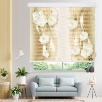 پرده زبرا زیو مدل 3D-1025 سایز 100x200 سانتی متر