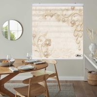 پرده زبرا زیو کد 3D1296 سایز 150x150 سانتی متر