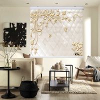 پرده زبرا زیو کد 3D1325 سایز 150x200 سانتی متر