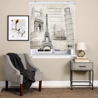 پرده زبرا زیو مدل C-2046 سایز 150x150 سانتی متر