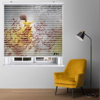 پرده زبرا زیو مدل OI 7076 سایز 150x150 سانتی متر
